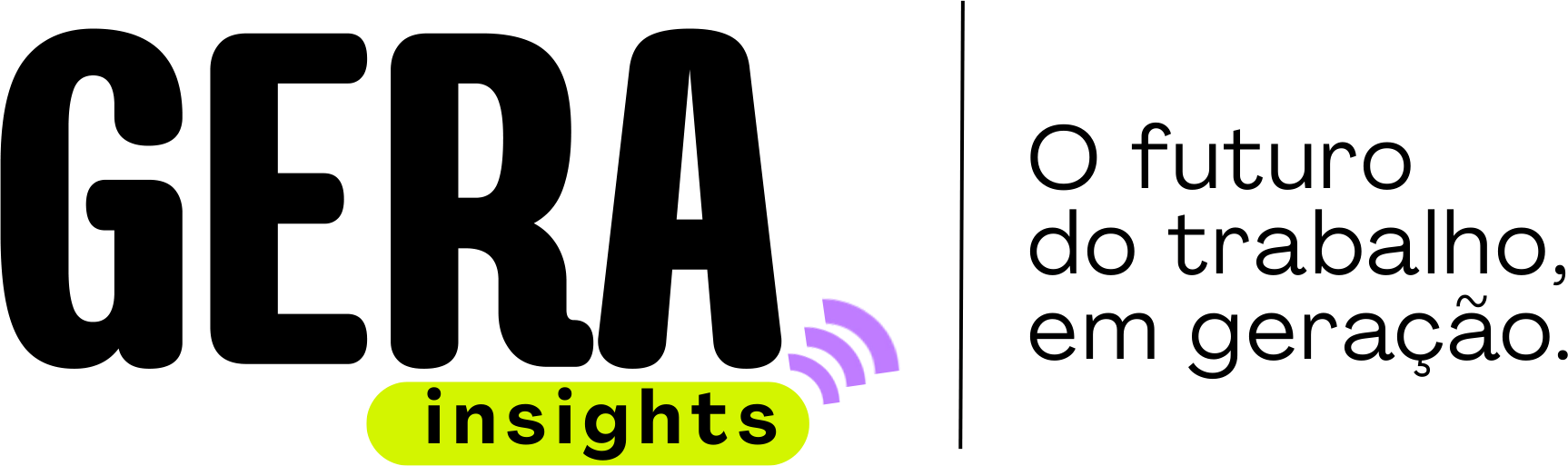 Gera Insights. O futuro do trabalho, em geração.
